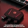 Tangxi VX2 AIMBOX Game Console Mouse and Keyboard Converter MNK Converter with 3.5mm Sound Jack App Control RGB Light Effects for X Box Series X/S for