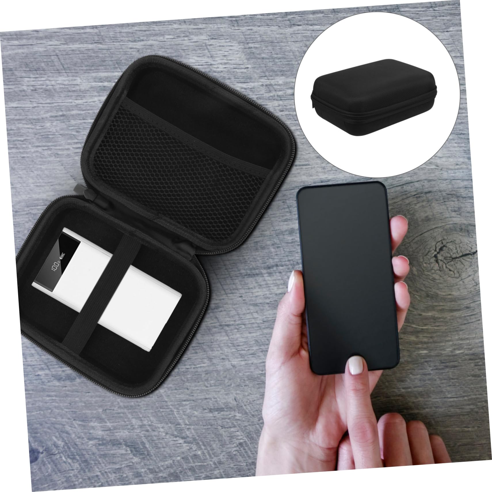 Veemoon Organisateur De Câbles Et Écouteurs Étui De Rangement Portable