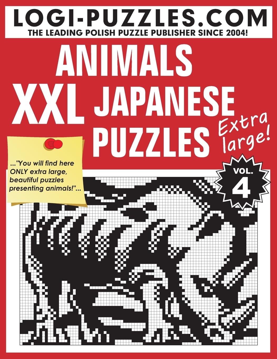 XXL Japanese Puzzles: Animals: Volume 4