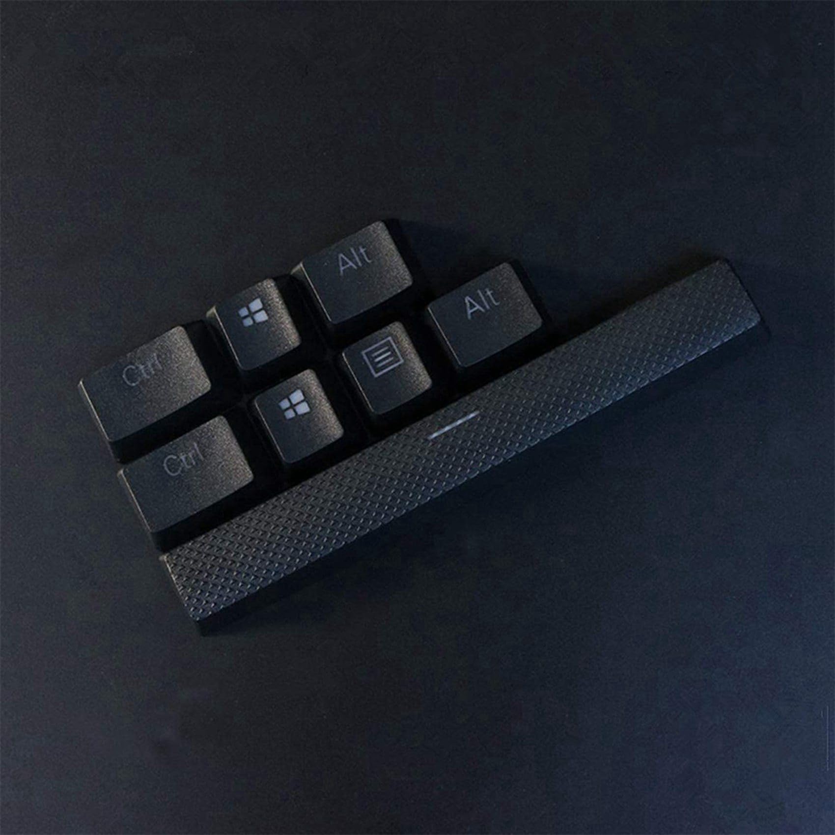 VENOAL Lot de 16 capuchons de touches PBT pour clavier de mécanique G710+ K65, K70, K95 (noir)