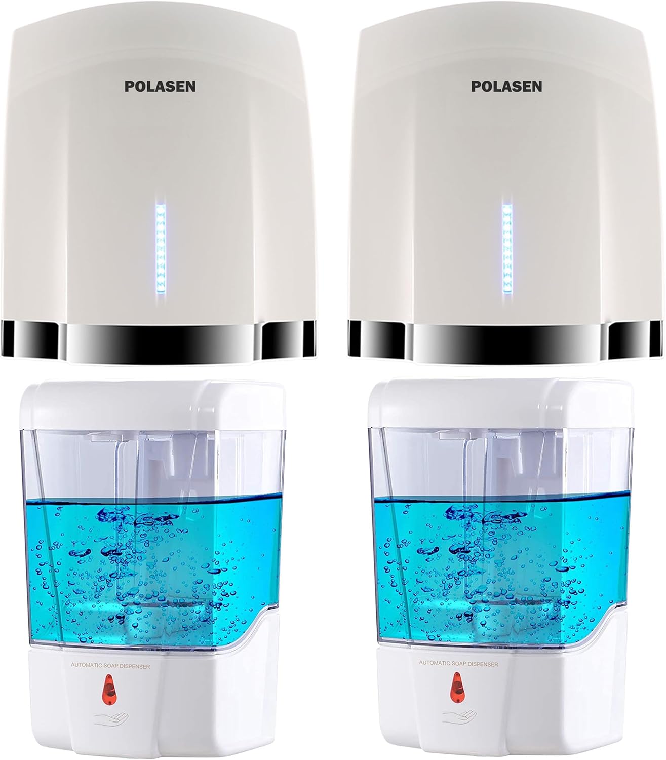 Hand Dryers 2pcs and Automatic Soap Dispenser 20Oz 2pcs Set