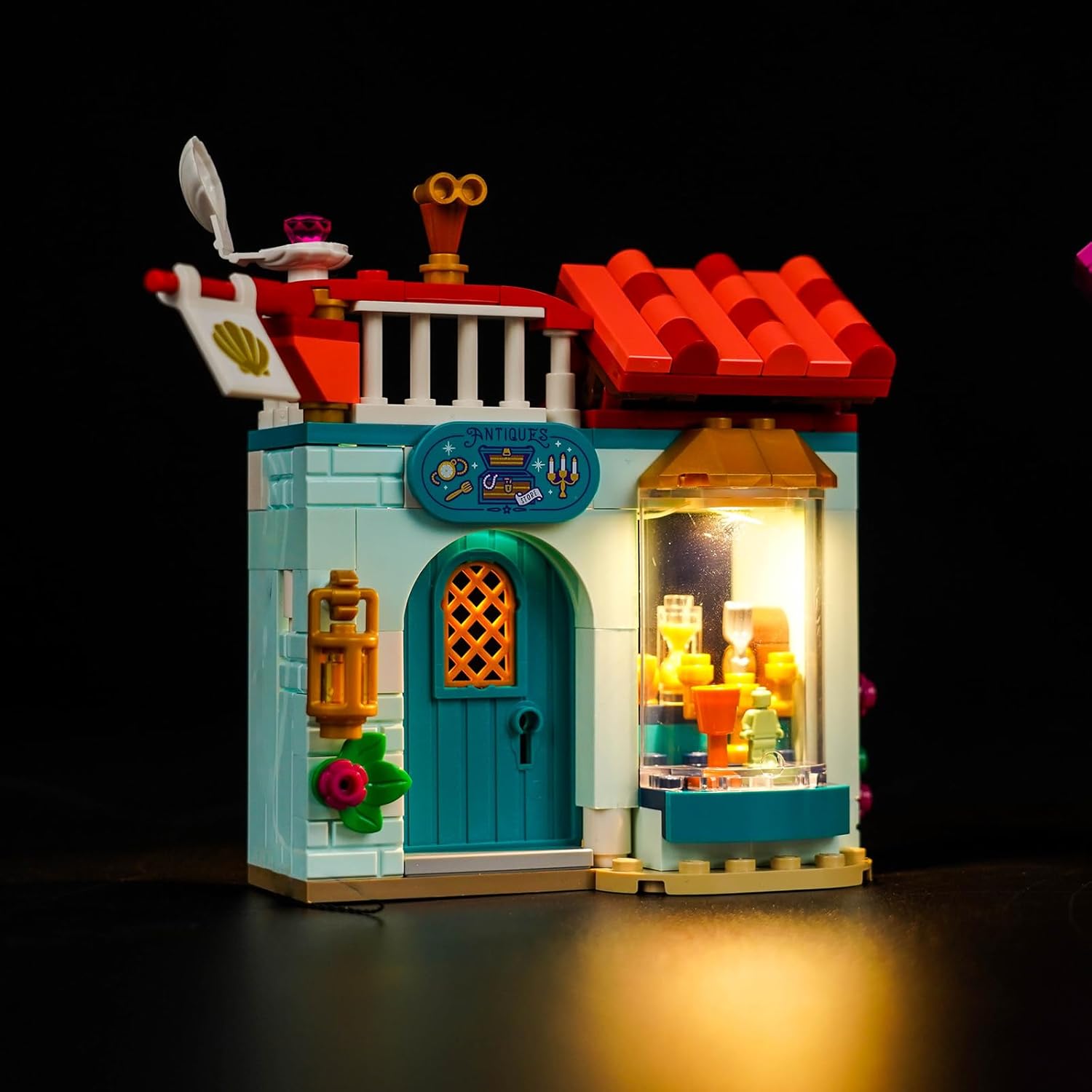 LocoLee LED Light Kit Compatible with Lego Princess Market Adventure 43246 (Lights Only, No Models) Creative Lighting Set Accessories Compatible with Lego 43246 for Adults