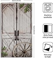 Vista 2 de Giwawa Juego de 2 toallas de mano de madera rústica, suaves y absorbentes, decorativas, para baño, gimnasio, hotel, hogar