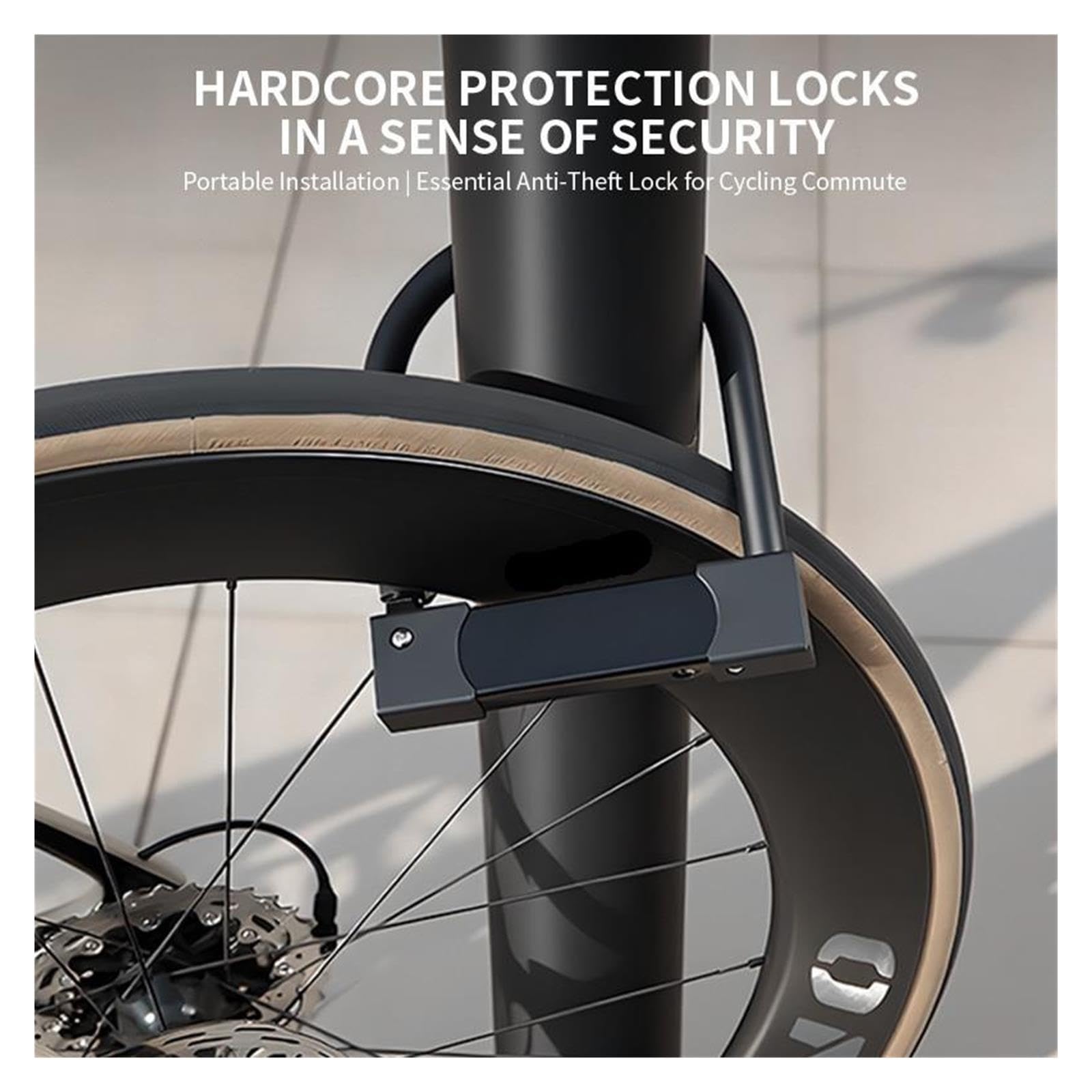 1 cadenas antivol for vélo en forme de U.