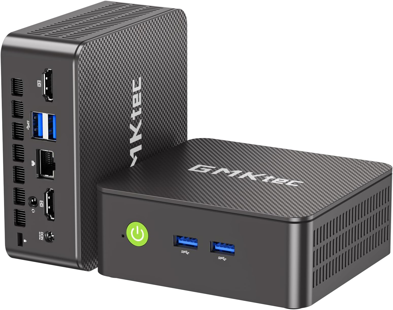 GMKtec Mini PC, G3 PRO Intel Core i3-10110U (Beats 4300U/N150), 8GB DDR4 RAM (Dual Channel) 256GB PCIe M.2 SSD, Desktop Computer 4K Dual HDMI/USB3.2/WiFi 6/BT5.2/2.5GbE for Office, Business