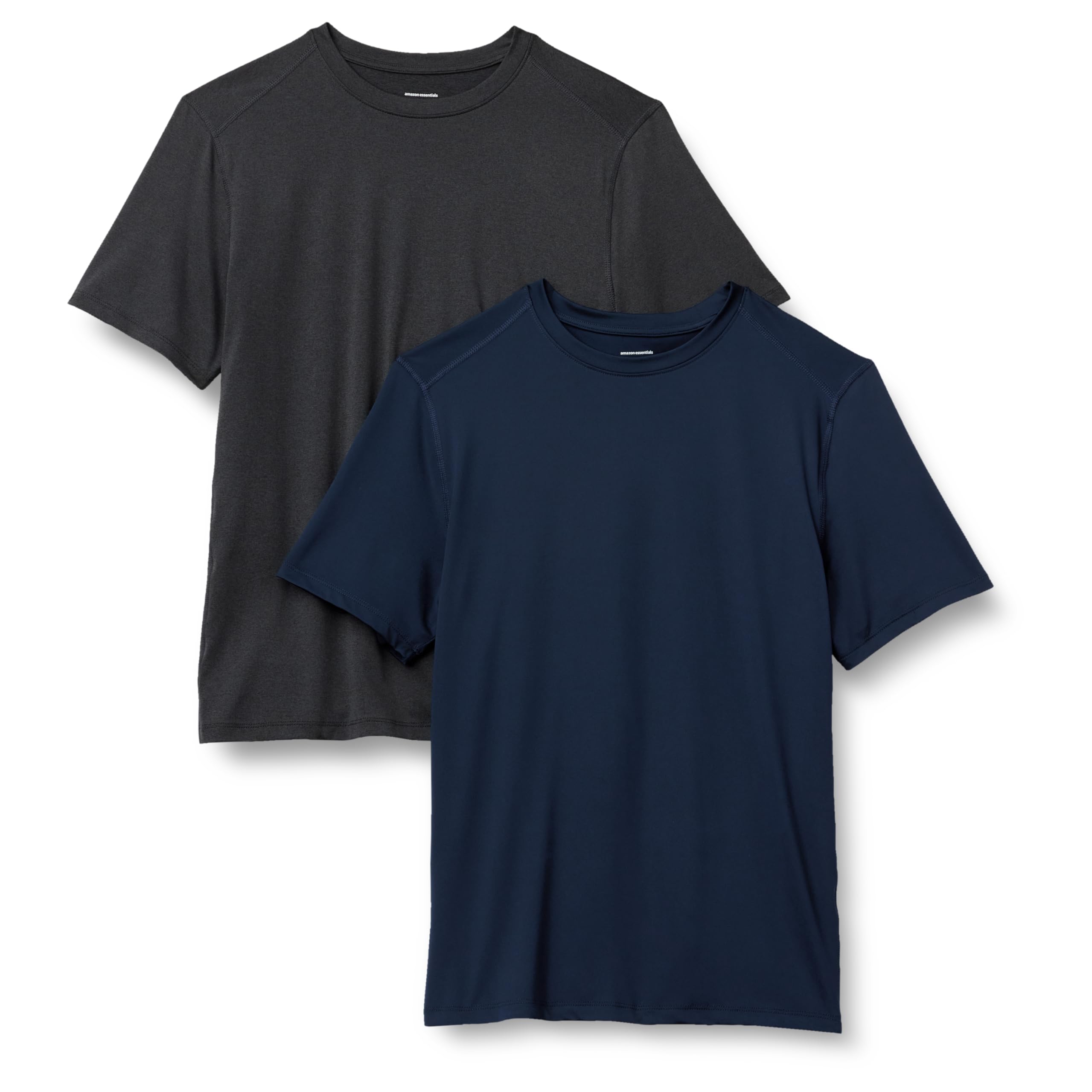 Men's Active Quick Dry Tech Stretch Lightweight Short-Sleeve T-Shirt, Multipacks