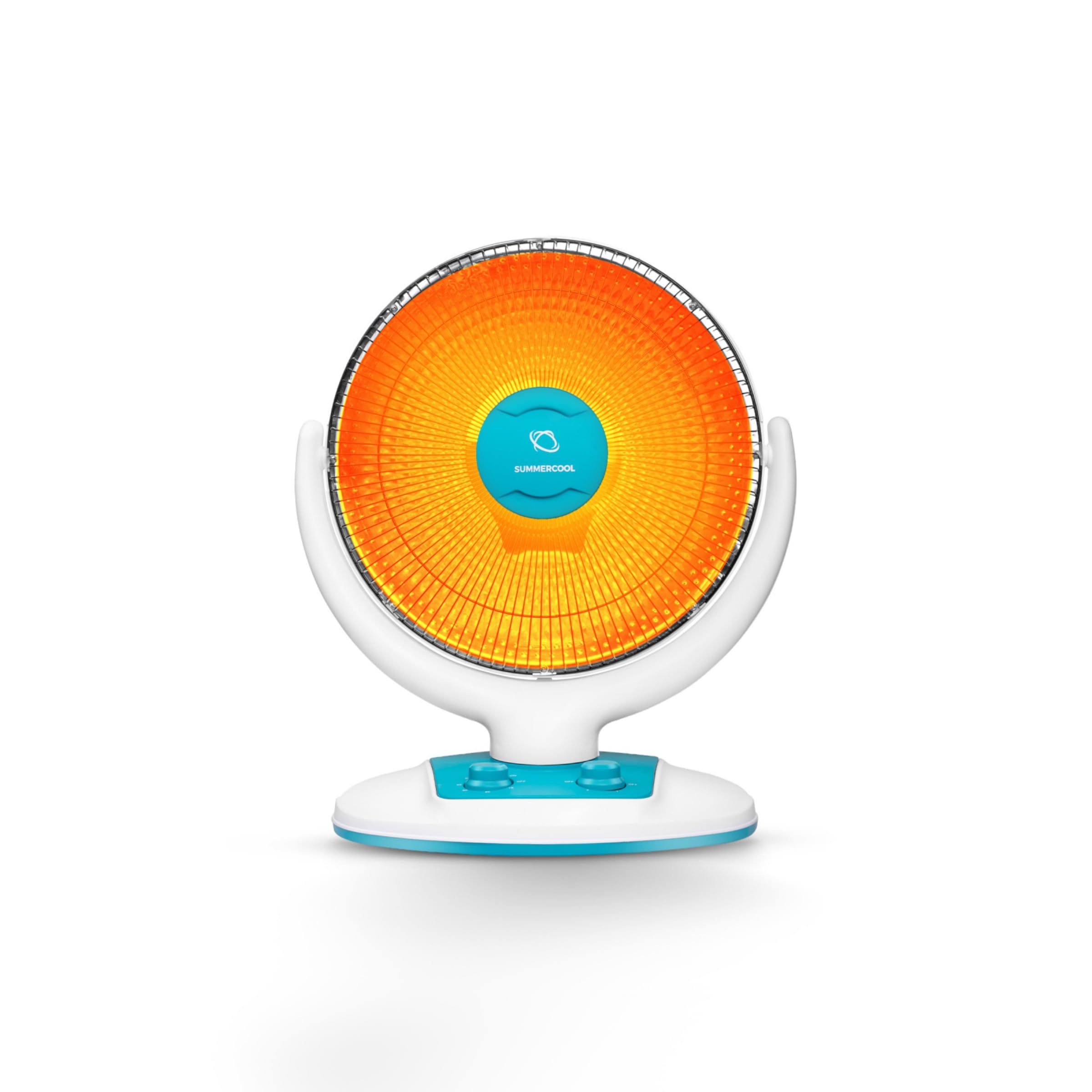 SUMMERCOOL Sun Heater 16 Room Heater 1200W Carbon Room Heater With ISI Approved (White) | Perfect For Extreme Cold Winter | 1 year Warranty