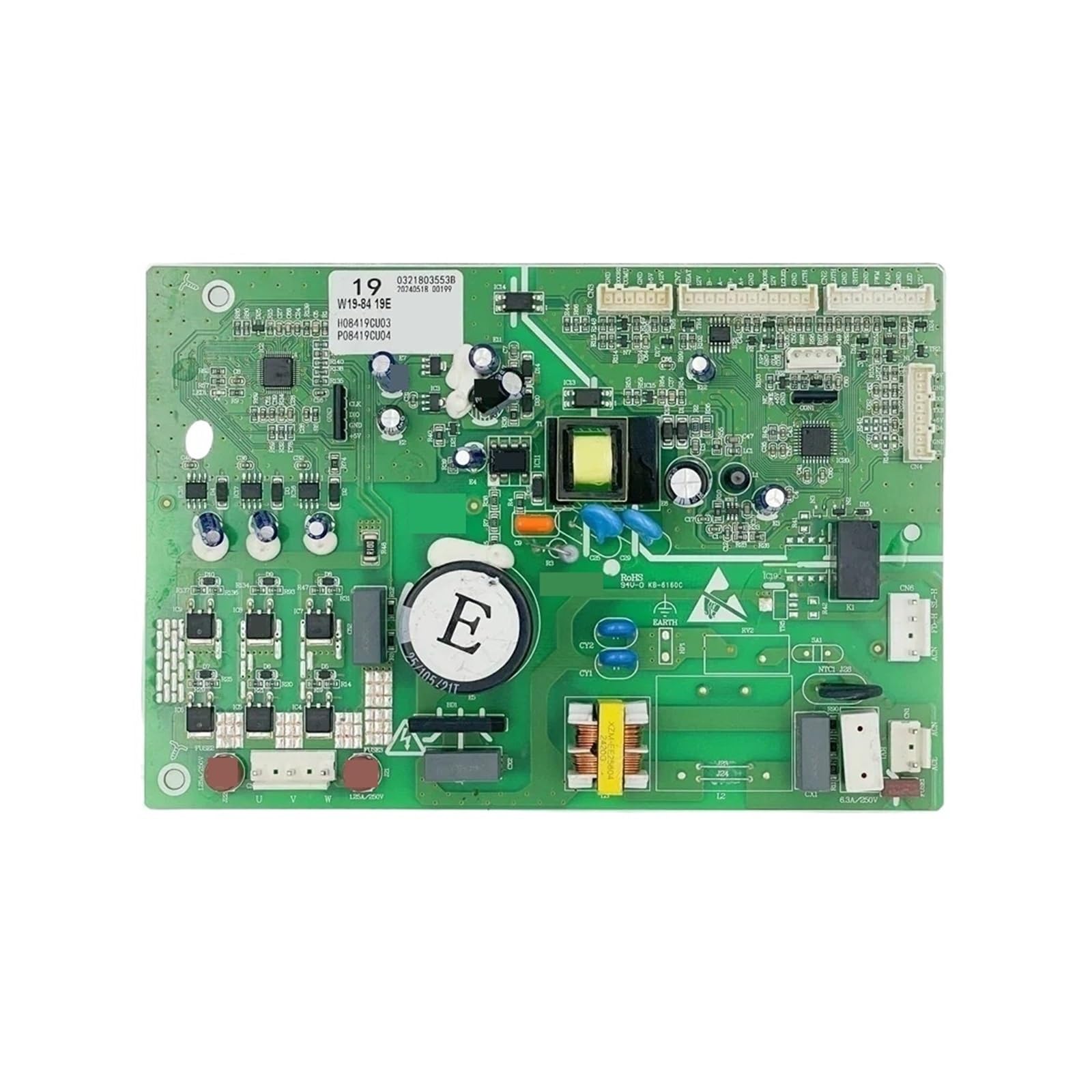 Mtux56xxeti One Color W19-8419E Circuit Pcb Bcd-535Wk/B Control Board For Refrigerator Fridge Motehrboard Freezer Parts