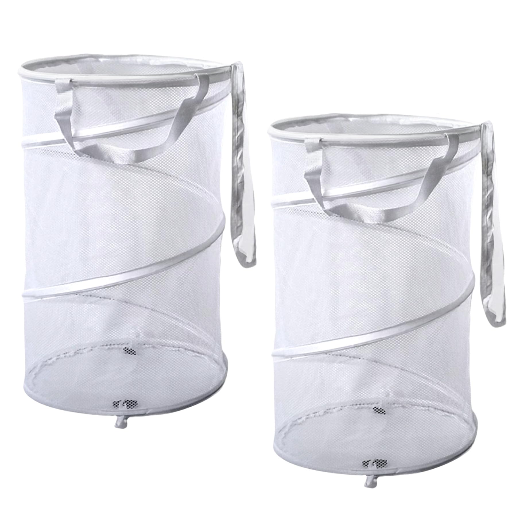 Panier à linge pliable en maille respirante lot de 2 de qualité