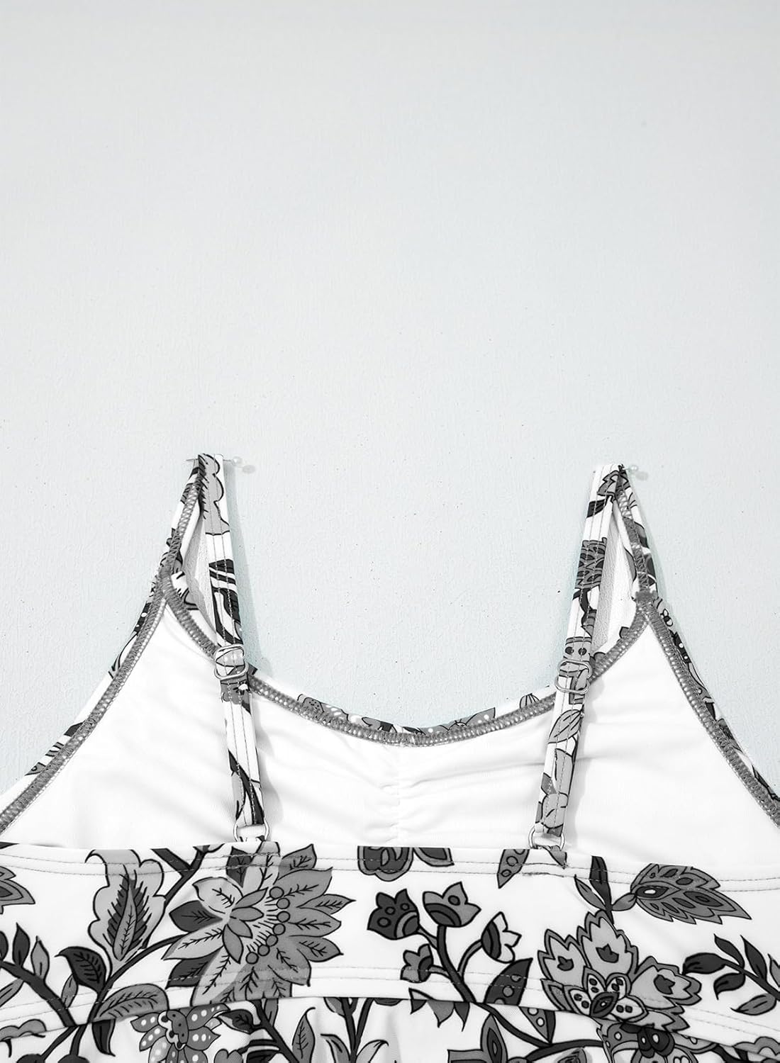 blibean Girls Swimsuit 3 Piece Bikini Sets with Cover Up Skirt Bathing Suit Size 6-15 Years - Image 5