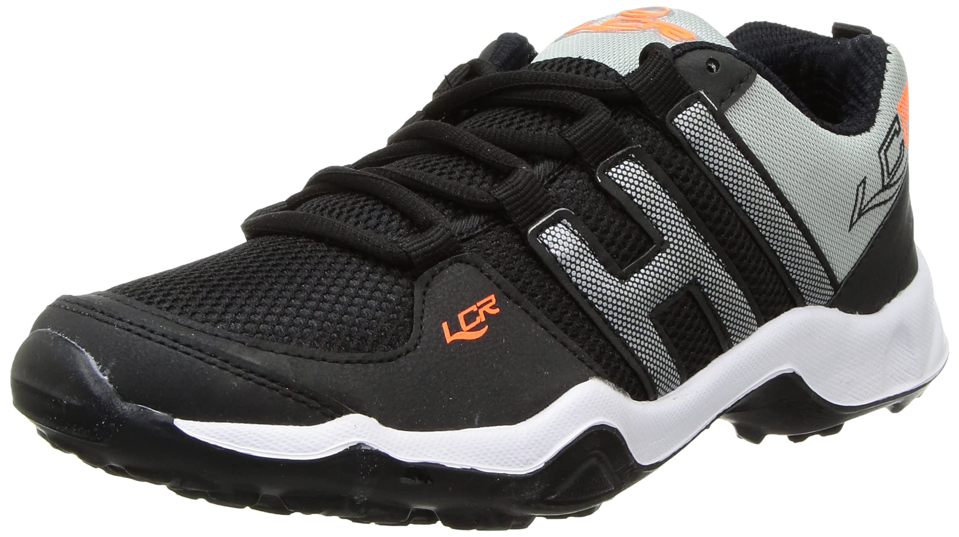 Lancer Mens INDUS-215 Black Orange Running Shoe - 7 UK (INDUS-215BLK-ORG-7) (B08JM9FSQ8) Amazon Price History, Amazon Price Tracker