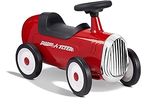 Radio Flyer Tinker Truck - Little Red Roadster, Toddler Ride on Toy