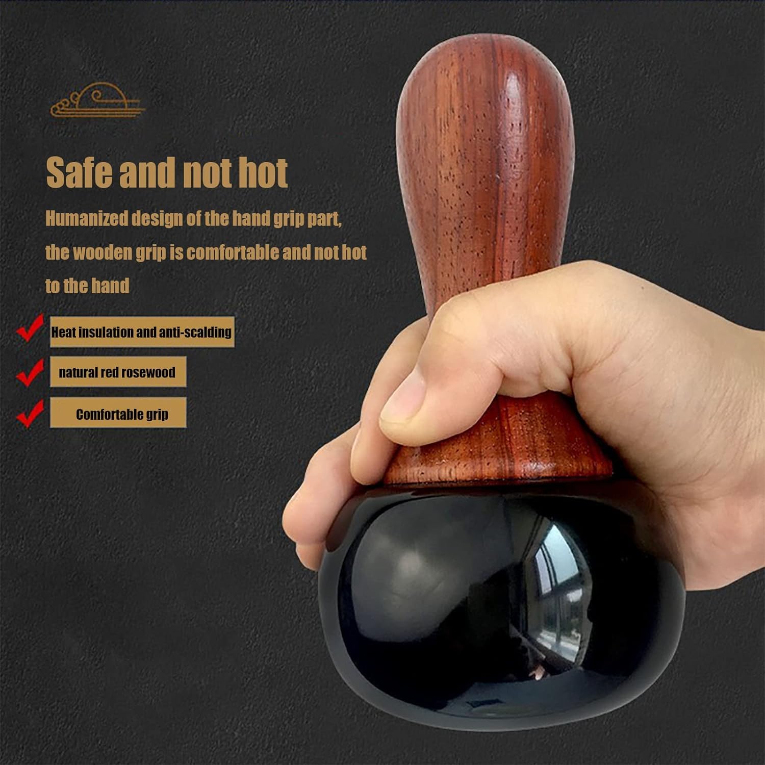 DKULMN Masajeador Eléctrico de Piedras Calientes, Masajeador Térmico Gua Sha, Piedras de Masaje Calientes Piedras de Masaje con Kit Calentador para Masaje