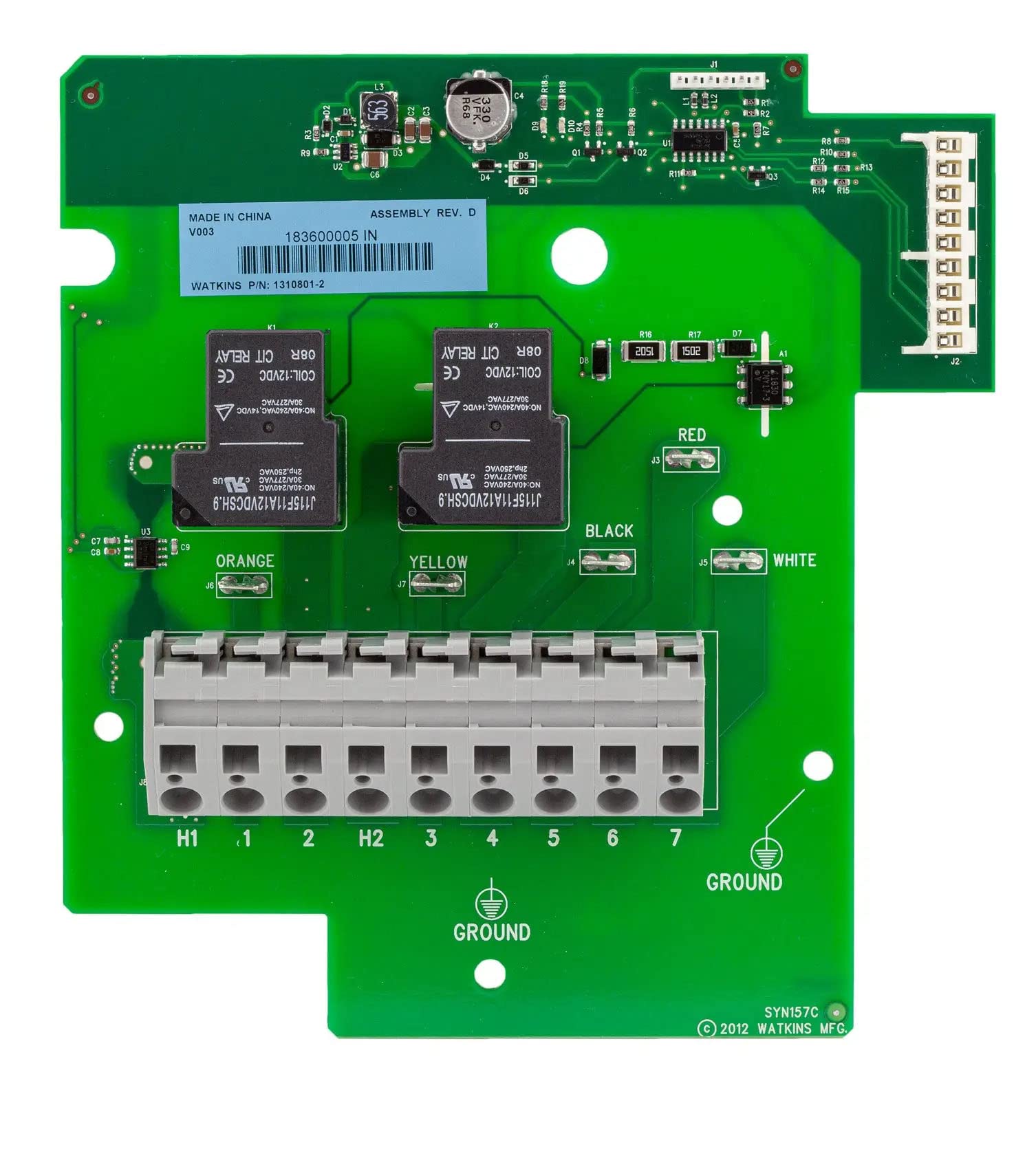 Amazon.com : Hot Spring Heater Relay Board Spas 2009-current 77118 : Patio,  Lawn u0026 Garden