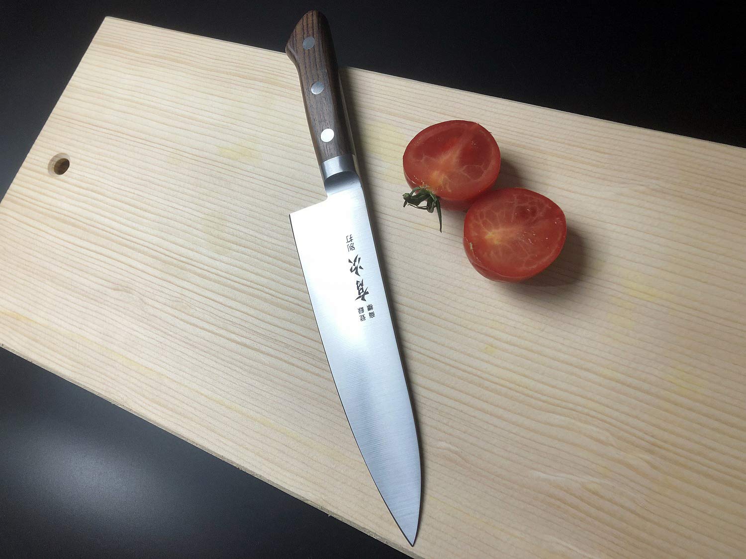 Amazon | 有次 包丁 洋出刃 180mm 合金鋼 炭素鋼 築地 ARITSUGU 柄 名