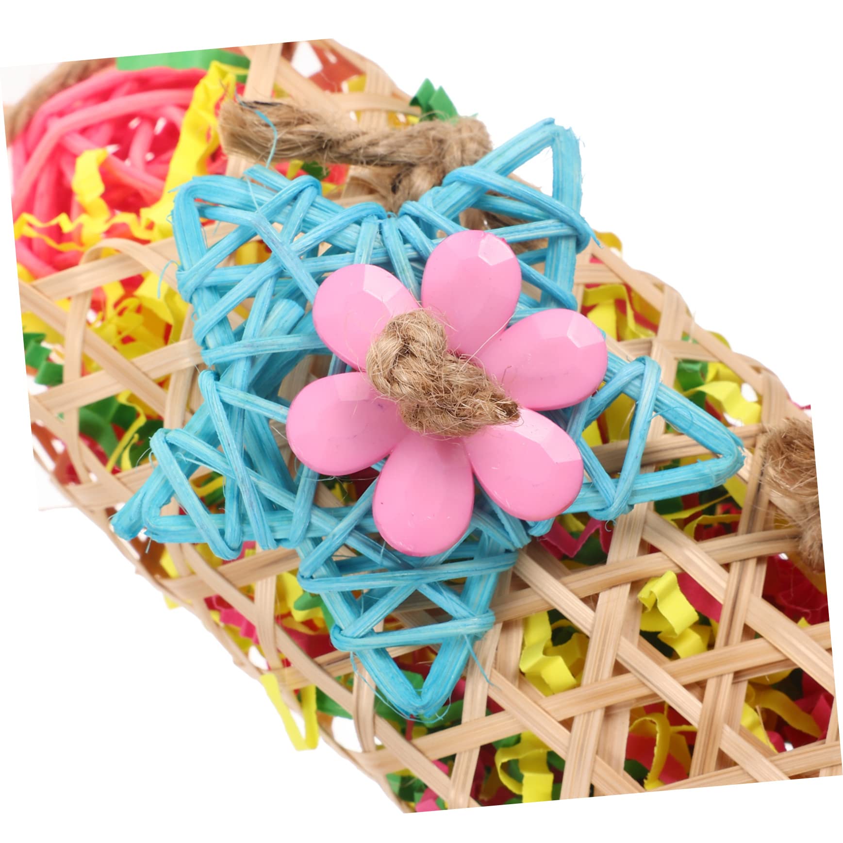 POPETPOP Lot de 2 Jouets à Mâcher pour Perroquets Et Oiseaux pour Garçons Et Filles Cage à Oiseaux Jouet de Dentition pour Perroquet