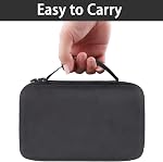 Label Printer Case Compatible with DYMO Label Maker LabelManager 160/280/420P Portable Label Maker(Black Case)