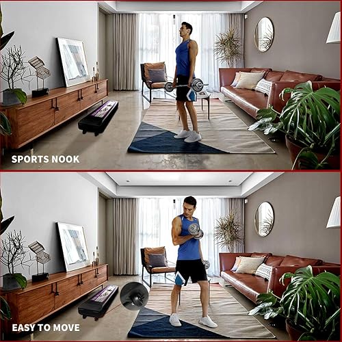 Miniatura 8 de Juego de mancuernas ajustables para levantamiento de pesas, 44 libras, 66 libras, 110 libras, con estuche de transporte