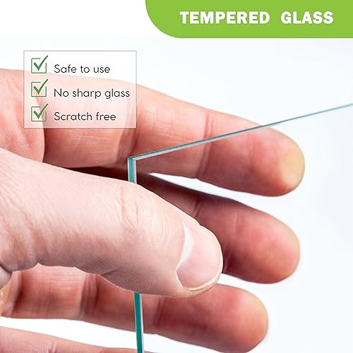 Miniatura 5 de FrameWorks 7 portarretratos contemporáneos de aluminio negro de lujo con vidrio templado, incluye cuatro de 5 x 7 pulgadas, dos de 8 x 10 pulgadas y