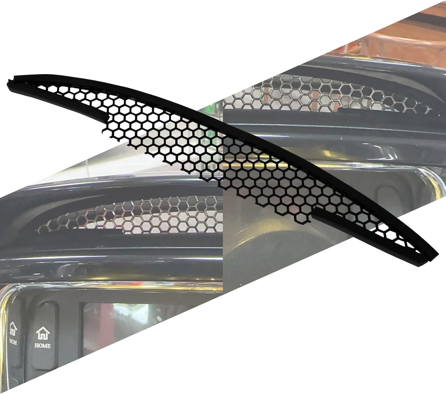 Motorcycle Mesh Fairing Grill Top Vent Grille Screen Fit for Harley Road Glide Custom FLTRX Special FLTRXS 2015-2023 (Black) Motorcycle Mesh Fairing Grill Top Vent Grille Screen Fit for Harley Road Glide Custom FLTRX Special FLTRXS 2015-2023 (Black)