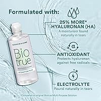 Vista 3 de Biotrue Solución para lentes de contacto Hydration Plus + gotas rehidratantes para lentes de contacto
