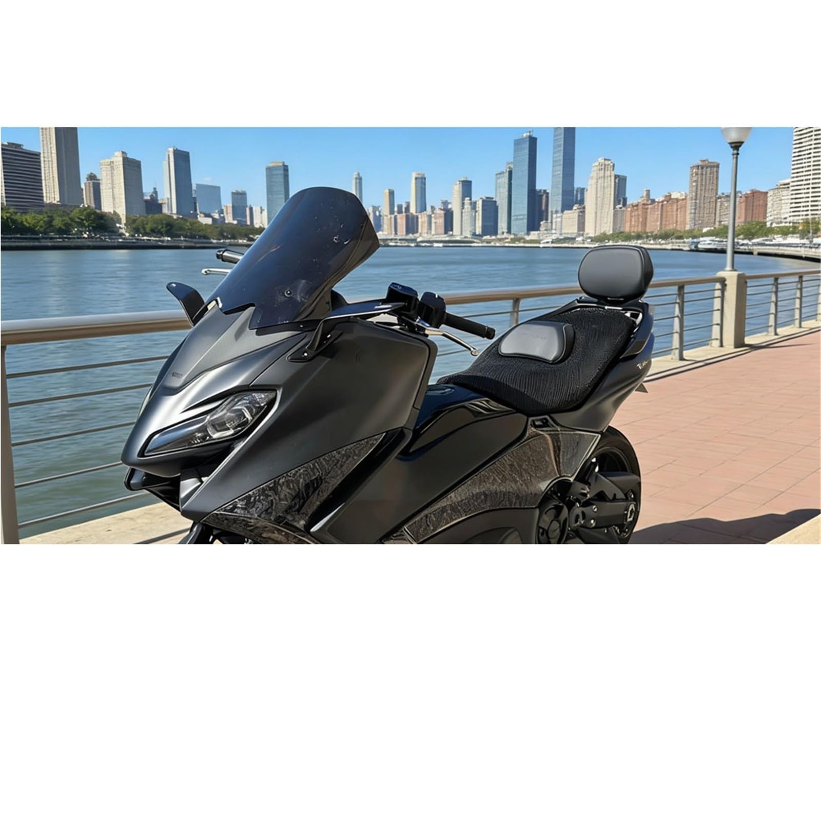 Per YAMAHA TMAX560 Coprisedili Per Moto Isolati Termicamente 3D Maglia A Nido D'ape Proteggi Cuscini Selle In Tessuto Di Nylon 2022