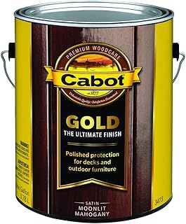 Cabot 140.0003473.007 Gold Ultimate Finish Stain, Gallon, Moonlit Mahogany