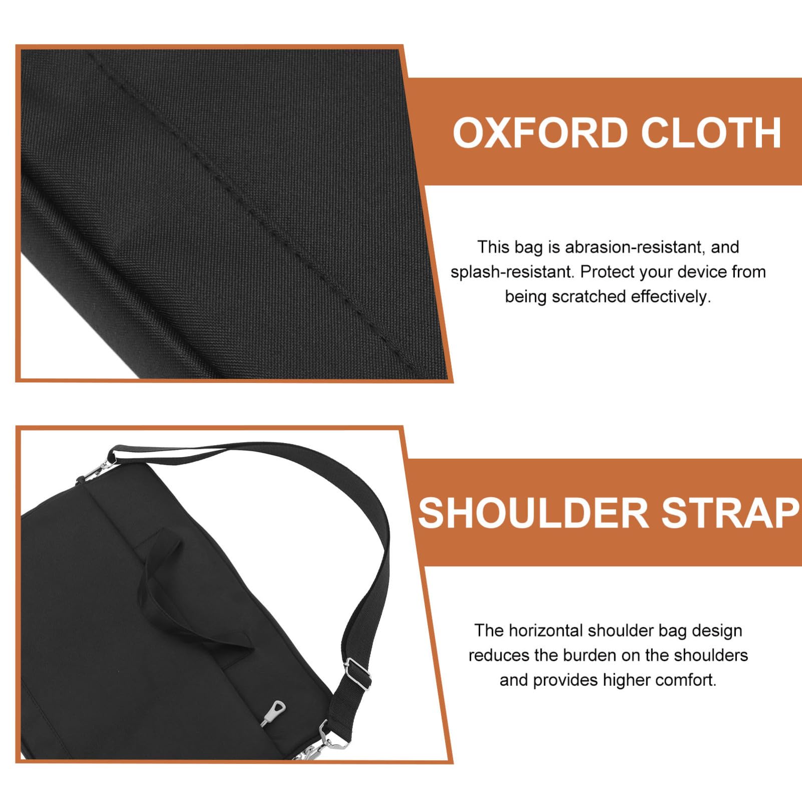 1set Borsa Per Laptop Ultra Slim Custodia Protettiva Per Computer Portatile Per Viaggi e Ufficio Leggera e Pratica Per Donne e Uomini