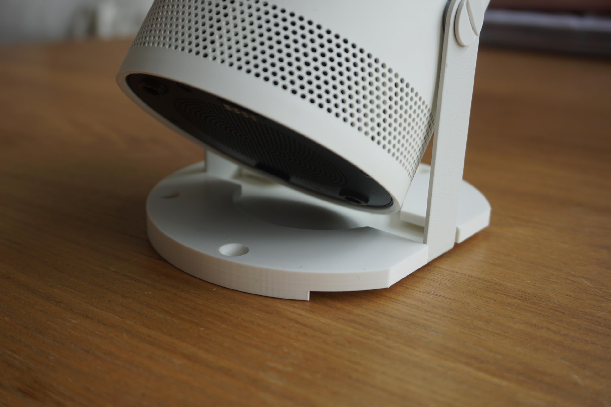 Support Projecteur HY300 RusticHome - Fixation Murale Et Plafond Par Impression 3D ABS Blanc