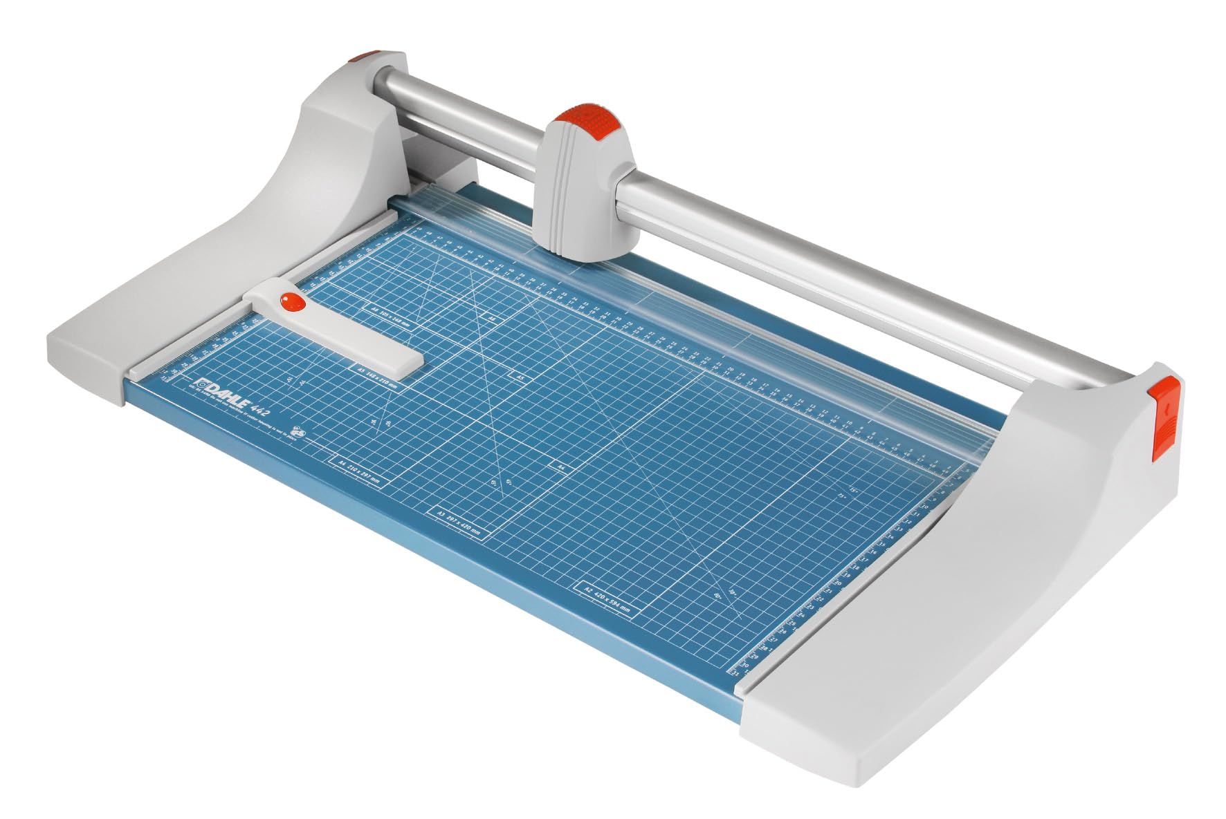Dahle 442 Rollenschneider, bis DIN A3, 35 Blatt, blau
