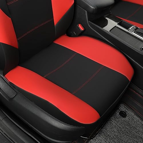 Miniatura 8 de GIANT PANDA Funda de asiento delantero de automóvil para Kia, fundas de asiento de cubo de cuero, ajuste personalizado para Kia Sorento Sportage
