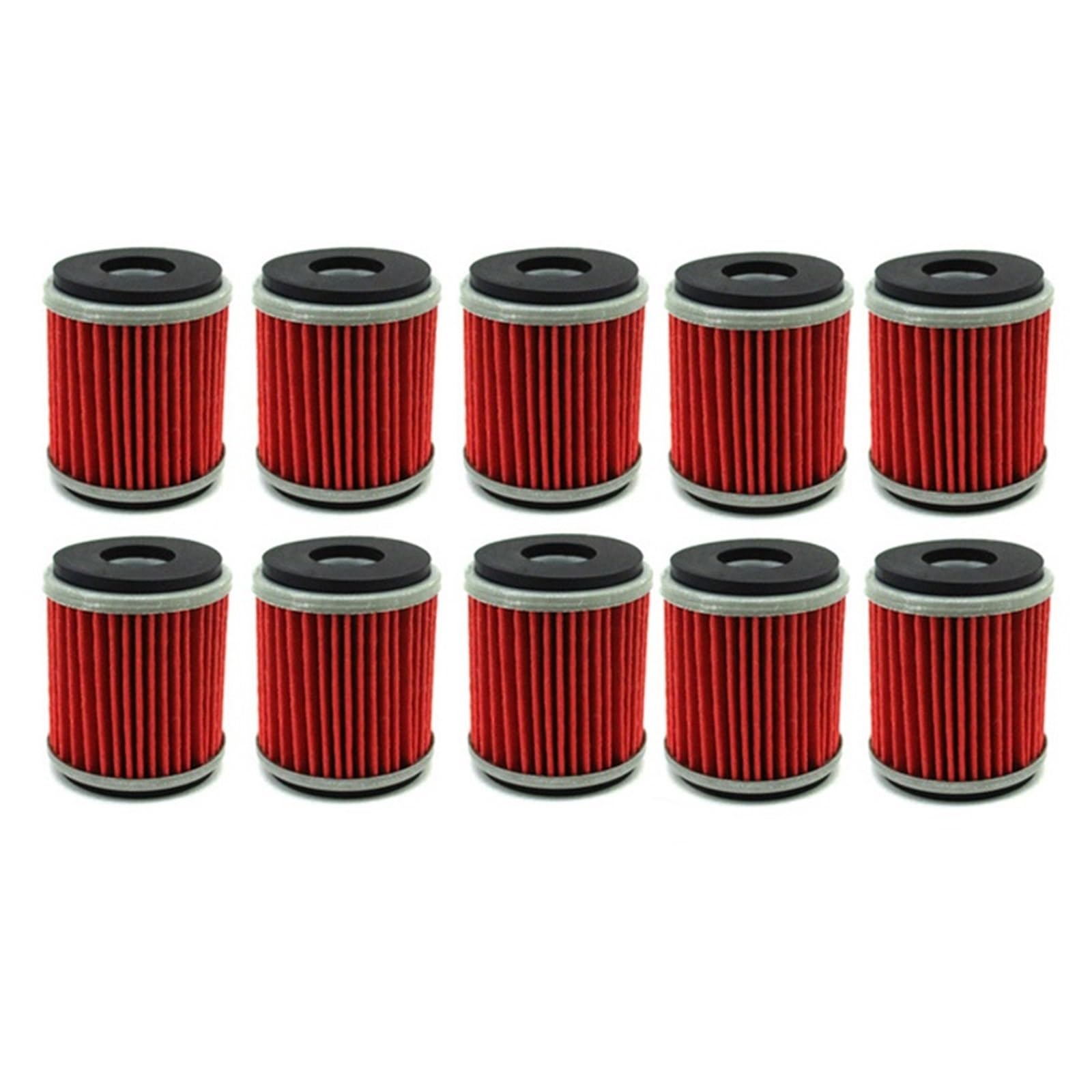 Filtri olio per moto Adatto per Yamaha YZF R125 125 WR 125R 125X YZ 250 250F 450F 450 WR250F WR450F WR250X WR250R YZ450F YZ250F Filtro olio(10pcs)