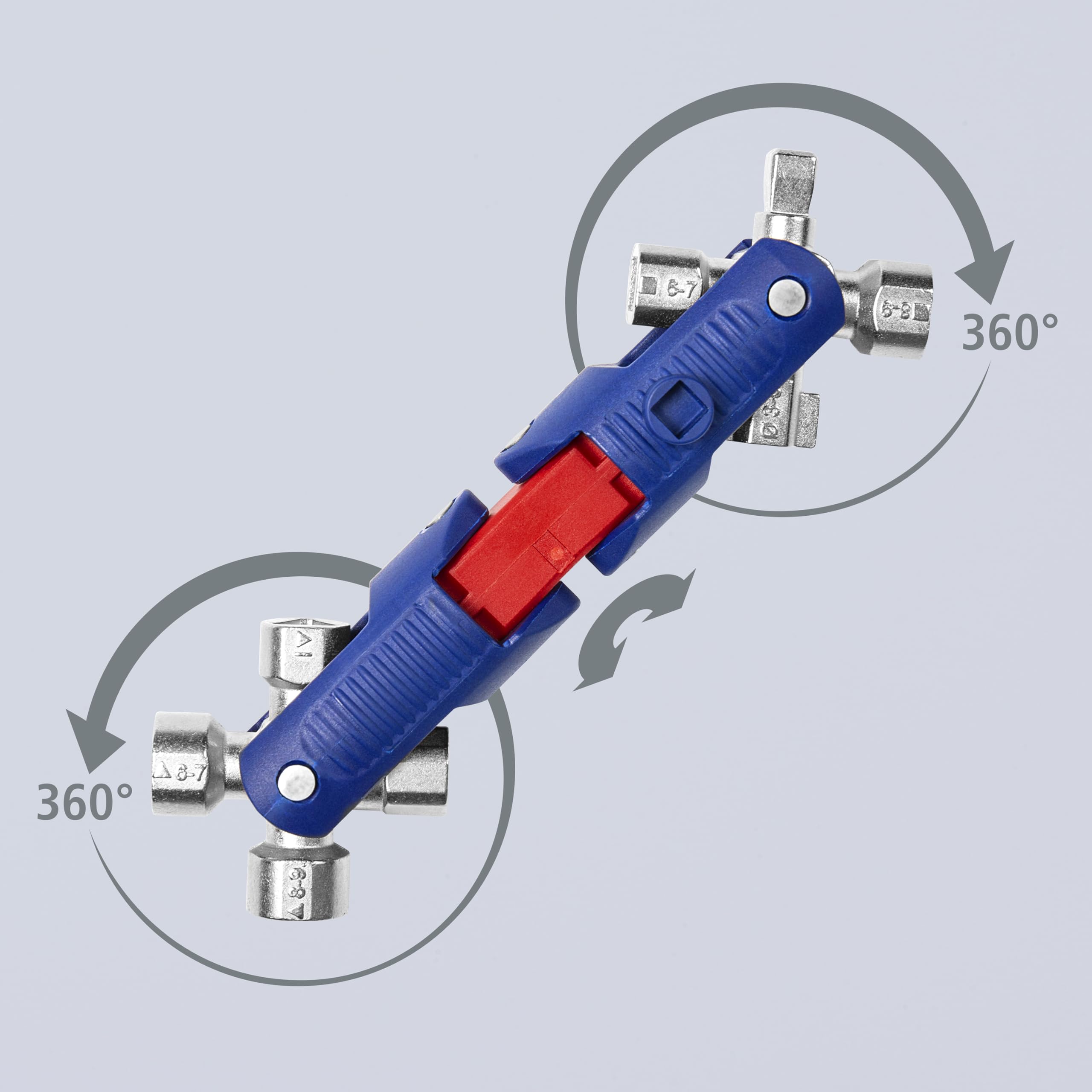 KNIPEX 00 11 06 V04 for All Standard Shut-Off Systems 161 mm - Image 3