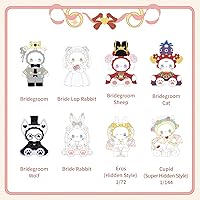 Vista 3 de Studio Emma Secret Forest - Bolsa ciega para fiesta de boda, 6 unidades, colección aleatoria, juguetes misteriosos, figuras lindas para fiesta