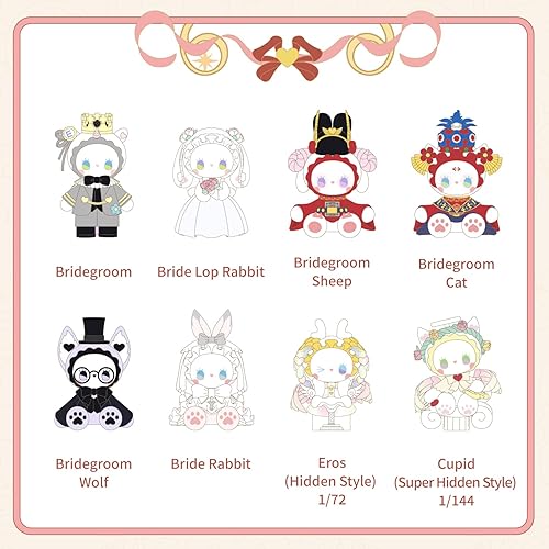 Miniatura 3 de Studio Emma Secret Forest - Bolsa ciega para fiesta de boda, 6 unidades, colección aleatoria, juguetes misteriosos, figuras lindas para fiesta