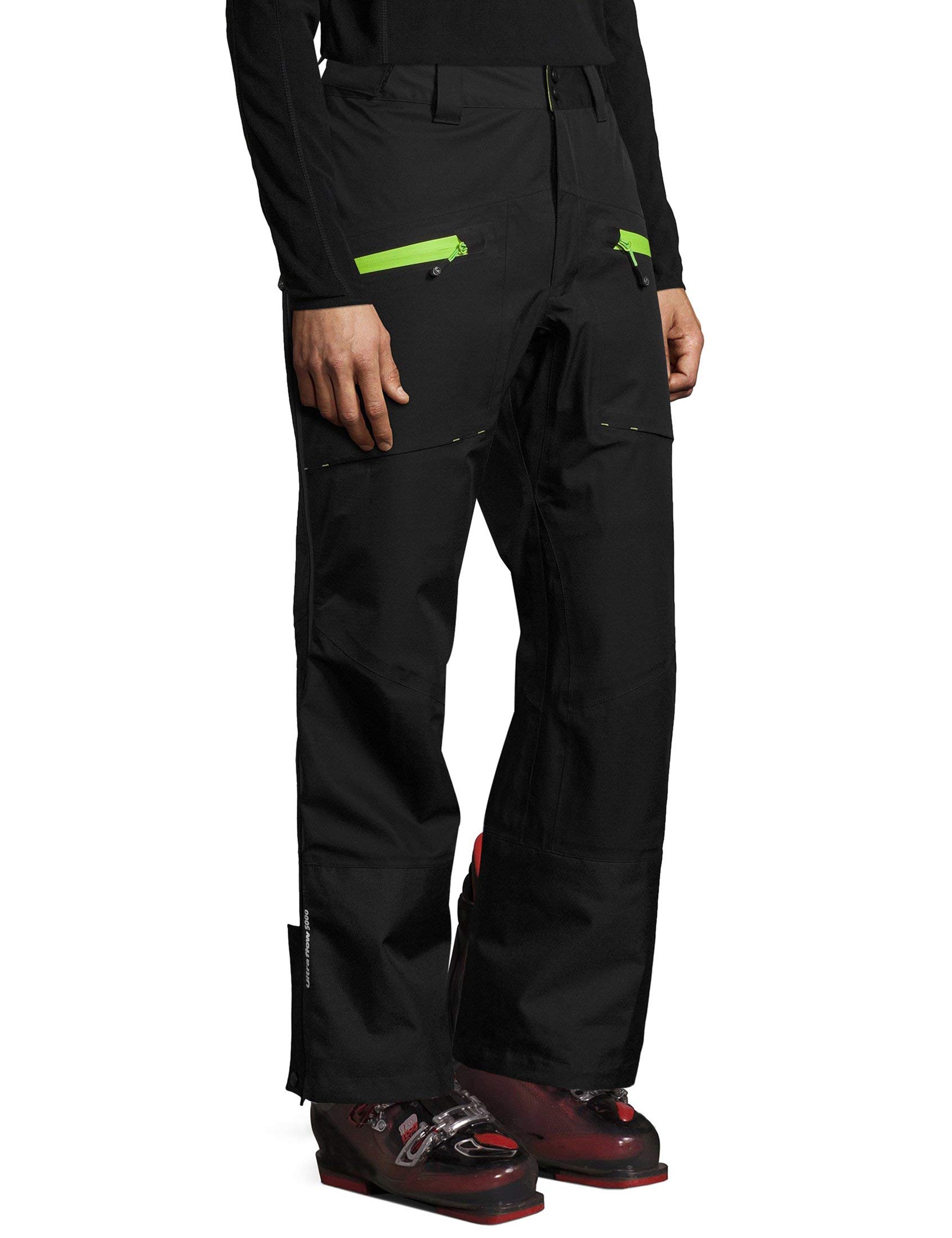 Ultrasport Professional Inuit Pantalon d'hiver 2 en 1 pour homme avec système de secours RECCO, pantalon de ski pour homme