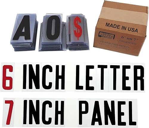 Sign Letter Depot Letras de letreros intercambiables para exteriores letreros de letras intercambiables de marquesina flexible fuente Helvetica