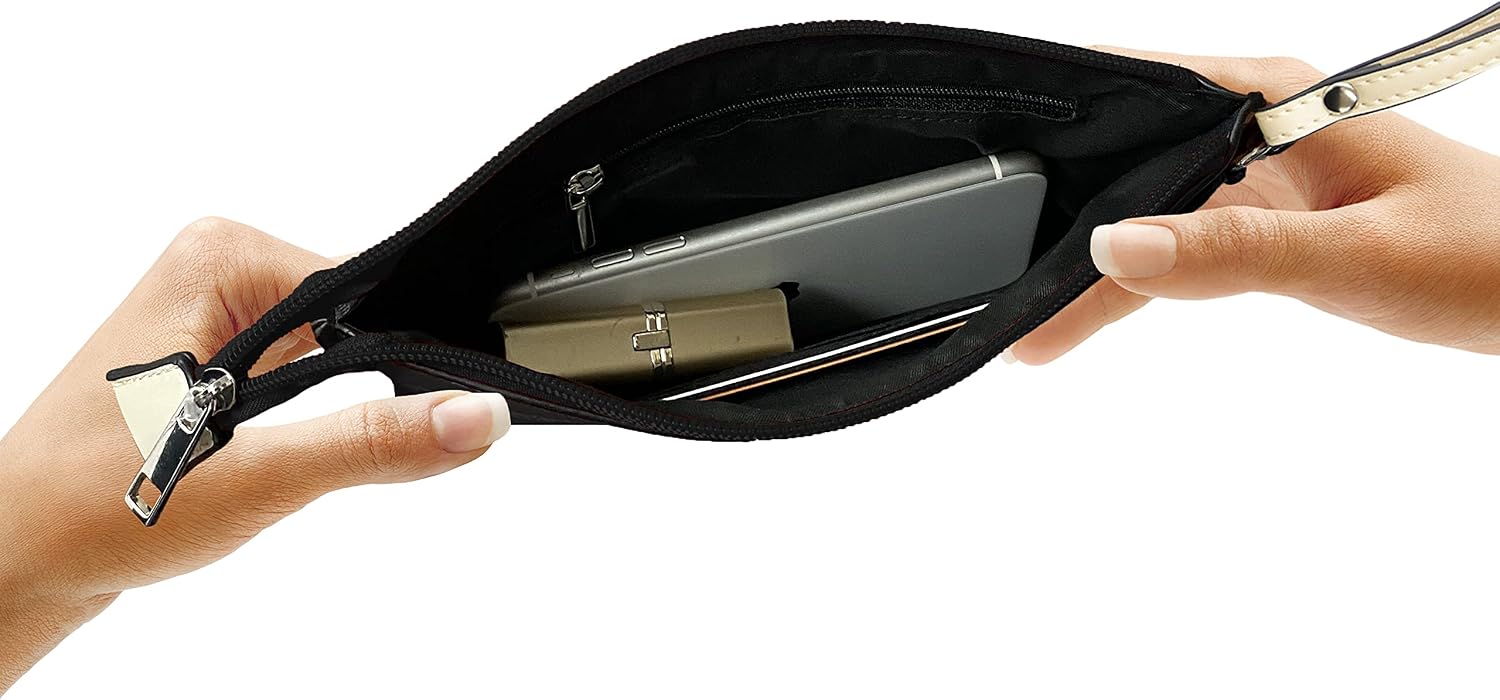Littlearth NFL Baltimore Ravens Victory Wristlet, Team Color, 9" x 6.5" | NFL