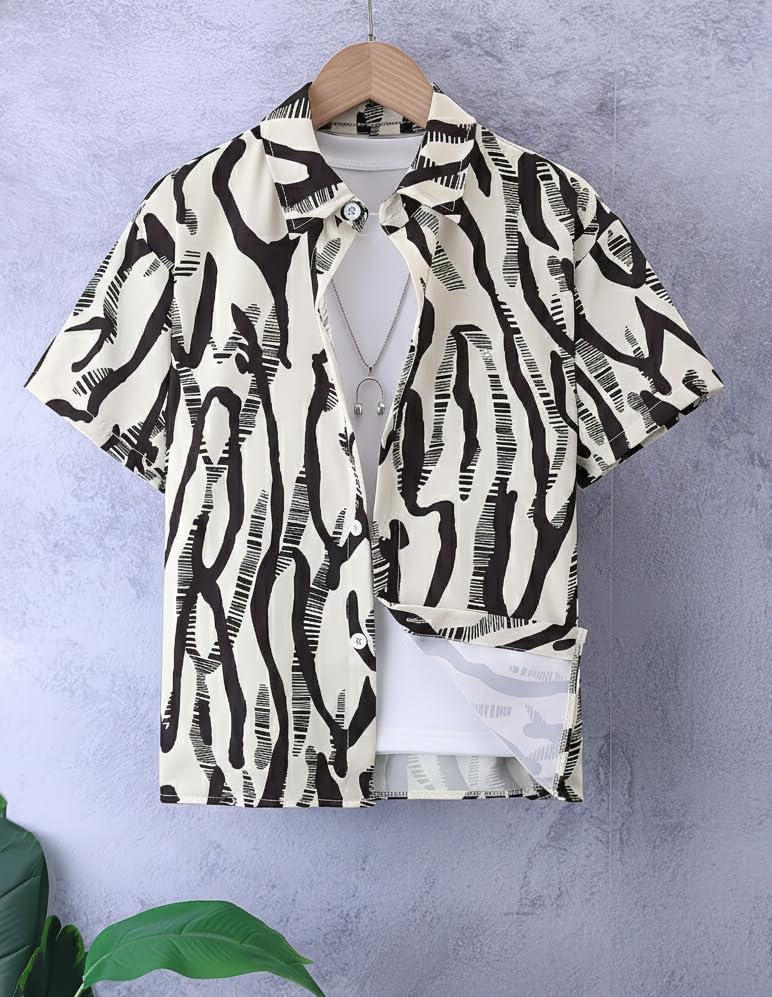 Image of Tagas Boys' Shirt | boy and Kids Cloth||Casual Vacation Shirt||Half SleeveShirt||
