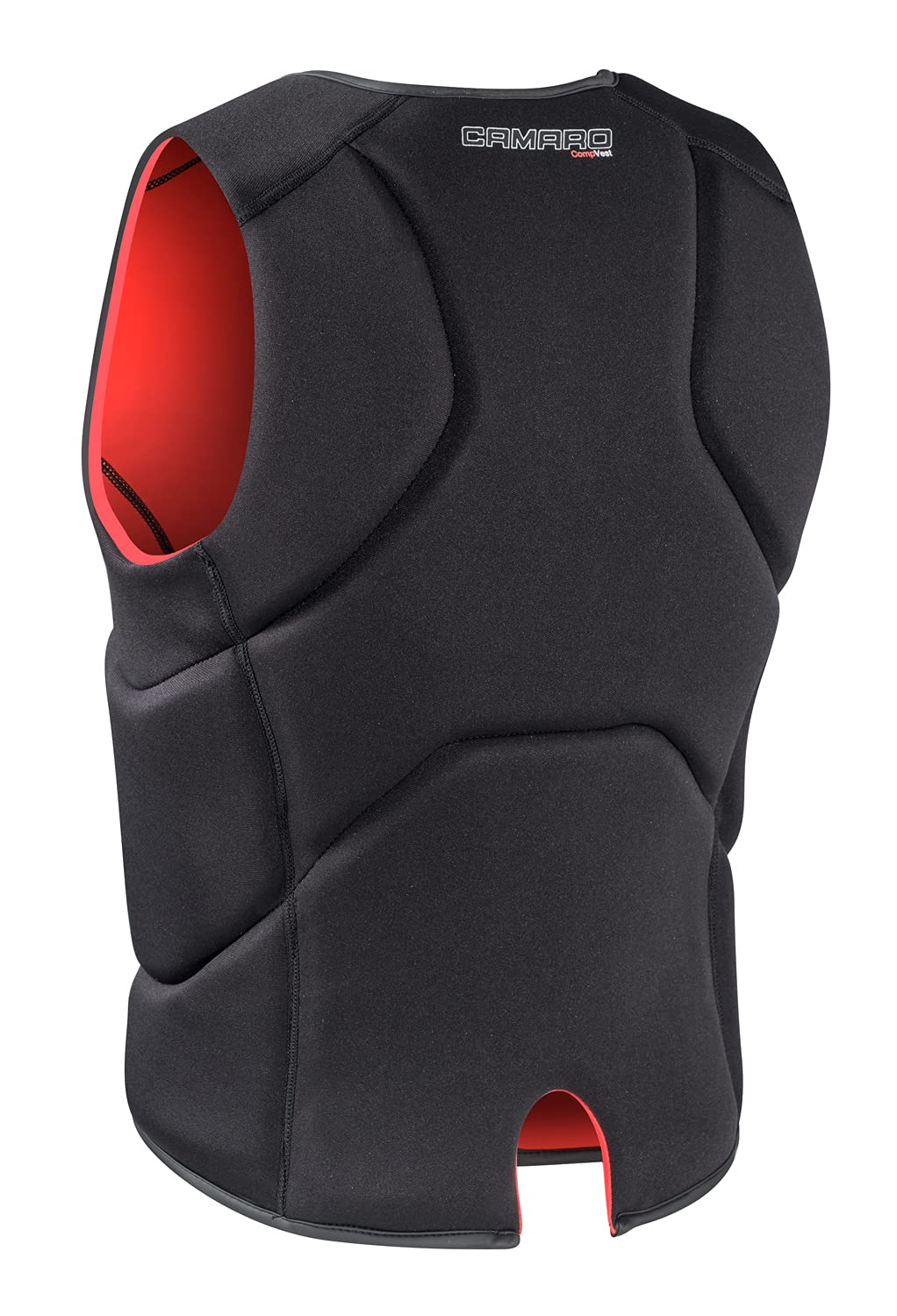 Camaro Comp Slasher Haut de protection en néoprène wakeboard kite ski nautique Noir/orange Taille L