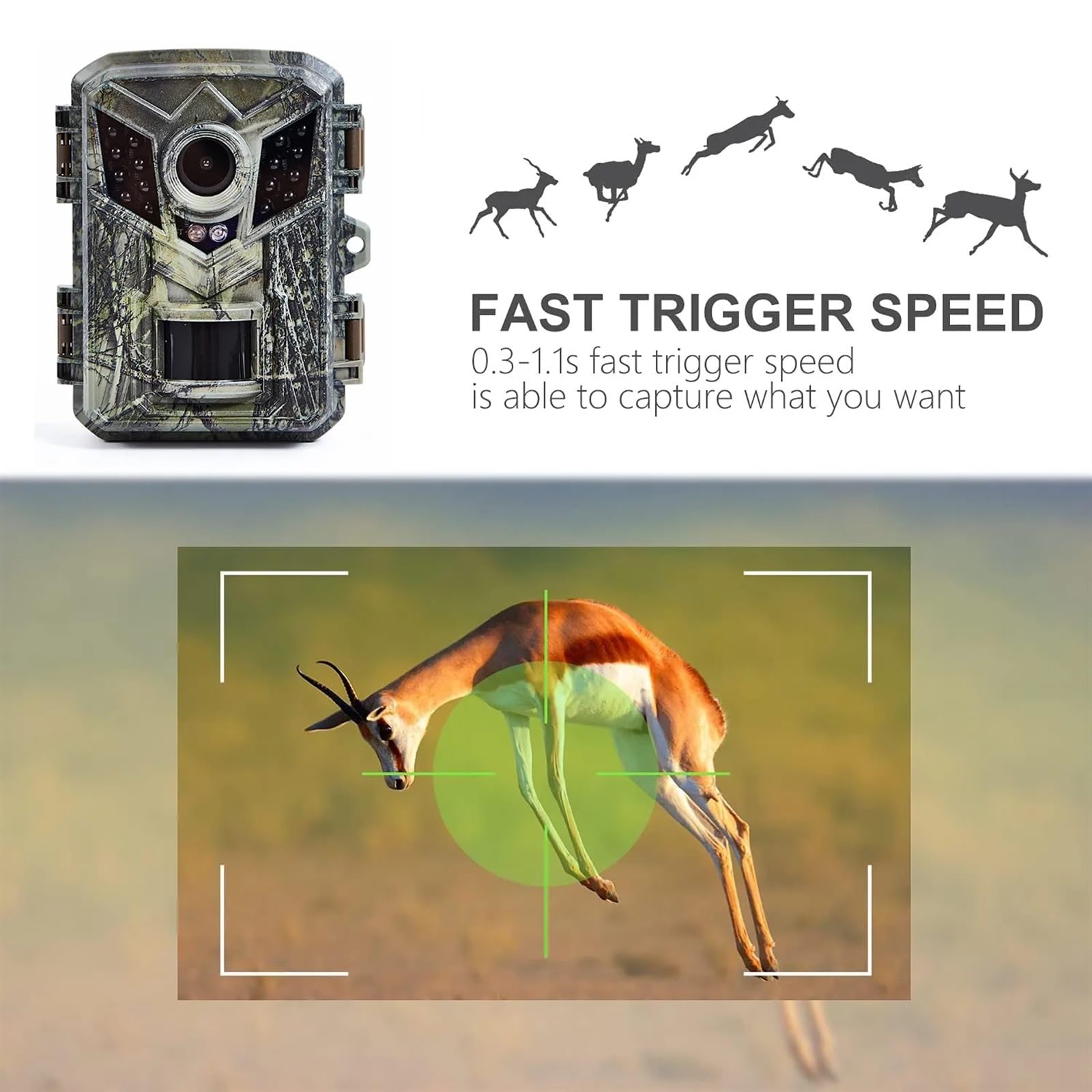 Mini kamera myśliwska 16MP 1080P dzika kamera do gier Trail noktowizor na podczerwień na zewnątrz aktywowany ruchem wyzwalacz harcerstwo fotopułapki