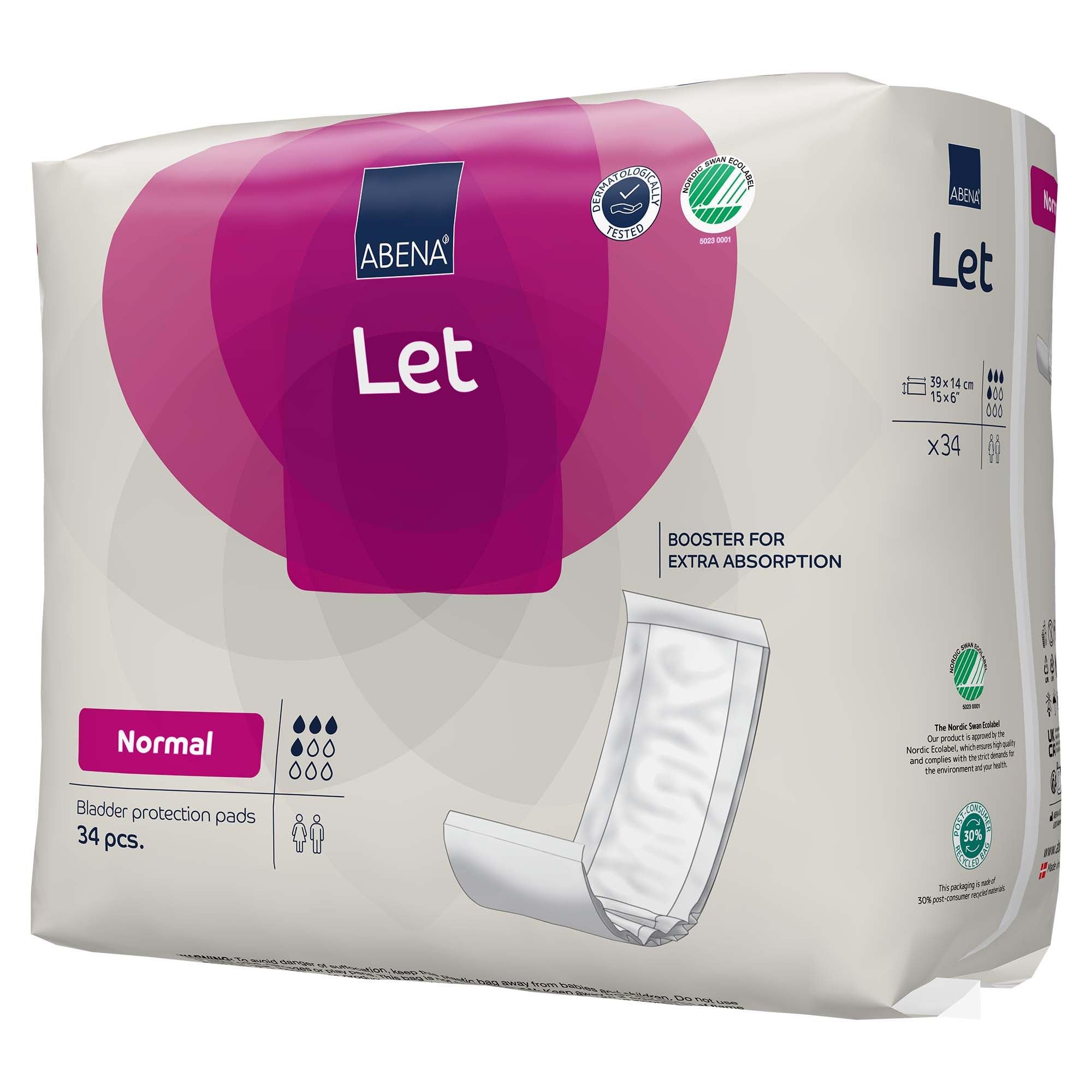 Abena BOOST Fluff Lot de 306 serviettes hygiéniques pour incontinence – Pas de barrière/écoulement (tailles normales à XL) normales