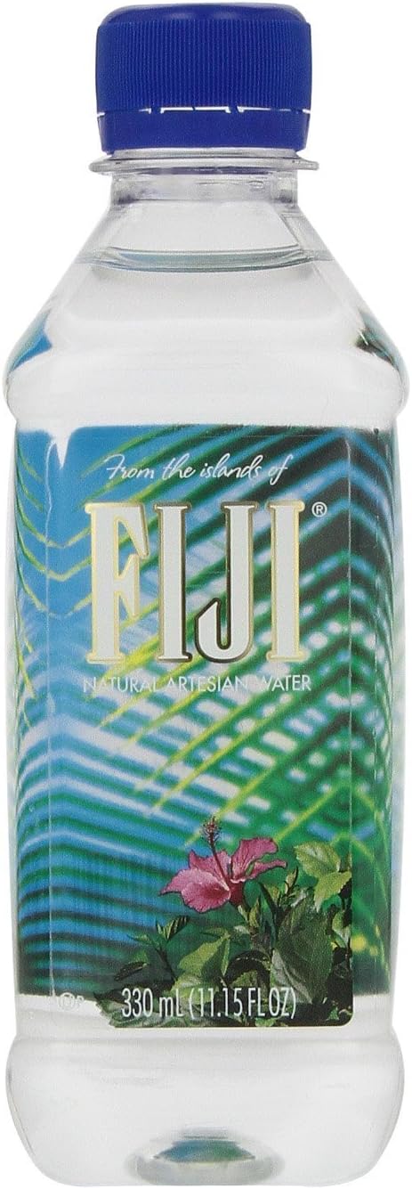 FIJI Natural Artesian Water, 16.9-Ounce Bottles (Pack of 48)