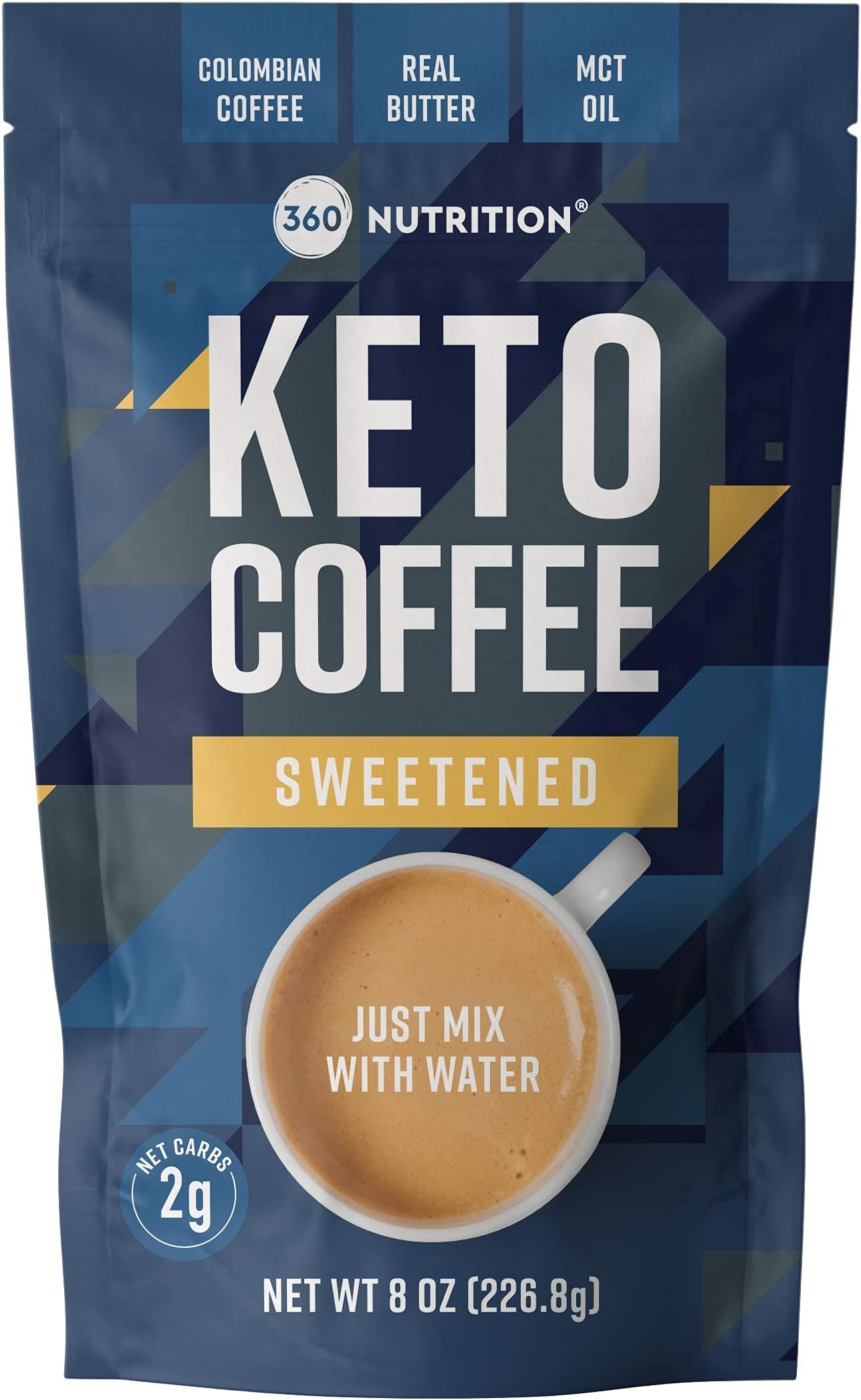 Rapid Fire Ketogenic Fair Trade Instant Keto Coffee Mix, Supports Energy, Metabolism