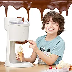 Máquina De Sorvete Expresso, 1000ml Máquina Sorvete Macio Frutas Congeladas, Usar Basta Fazer 10 Minutos, Suficiente Para 7 a 8 Pessoas, Para Liquidificador Portátil Doméstico