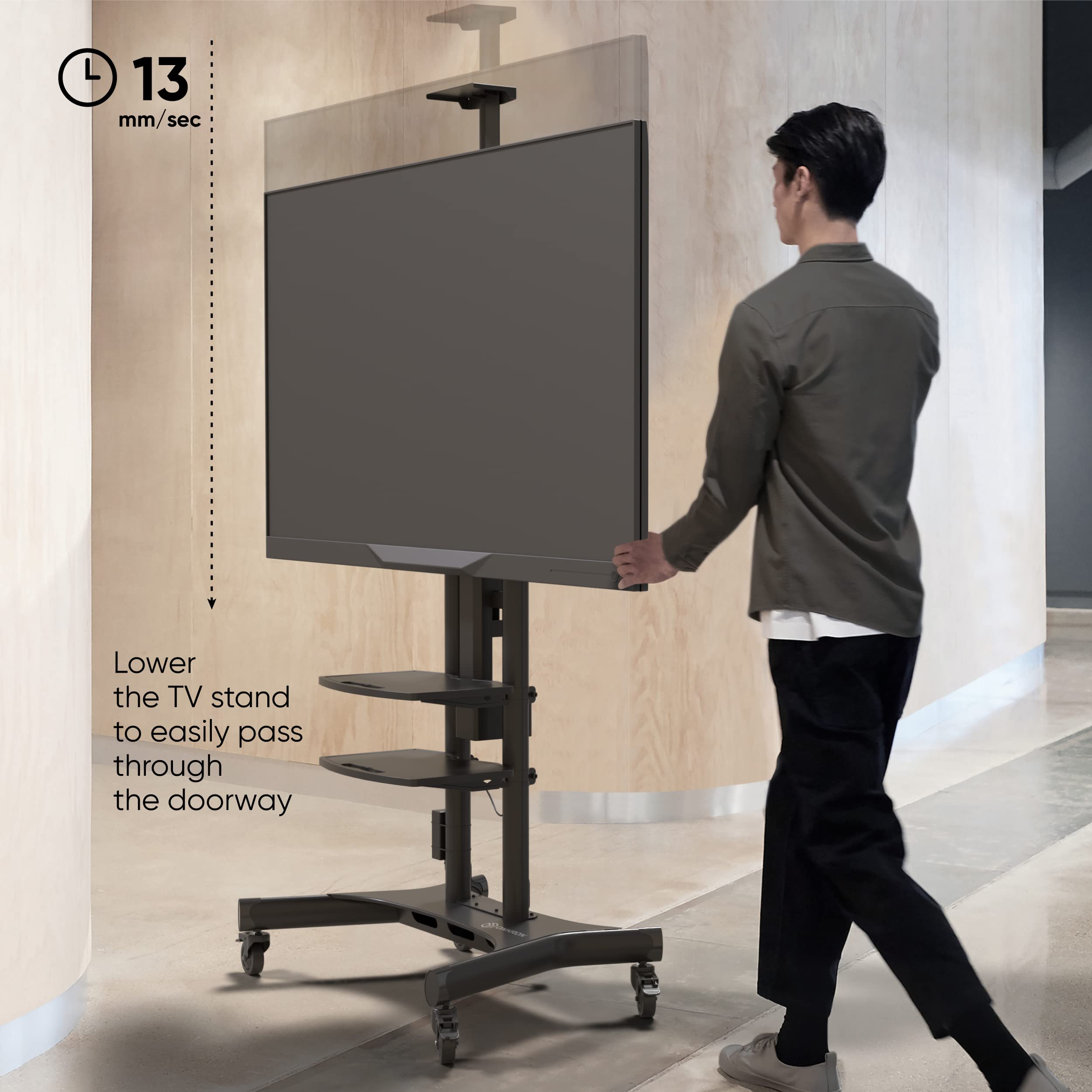Amazon.co.jp: ONKRON (オンクロン) モーター付きポータブルテレビ
