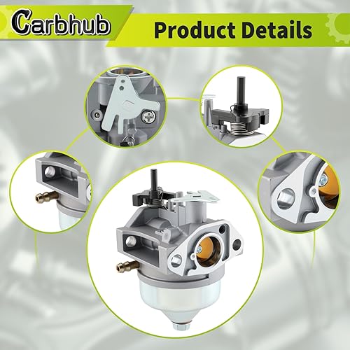 Miniatura 5 de Carbhub Carburador para Husqvarna 7021P HU700F 5521CM 961330007 para Ele ctrolux CH65Y21RDP CH65N21RH Cortacésped Carb