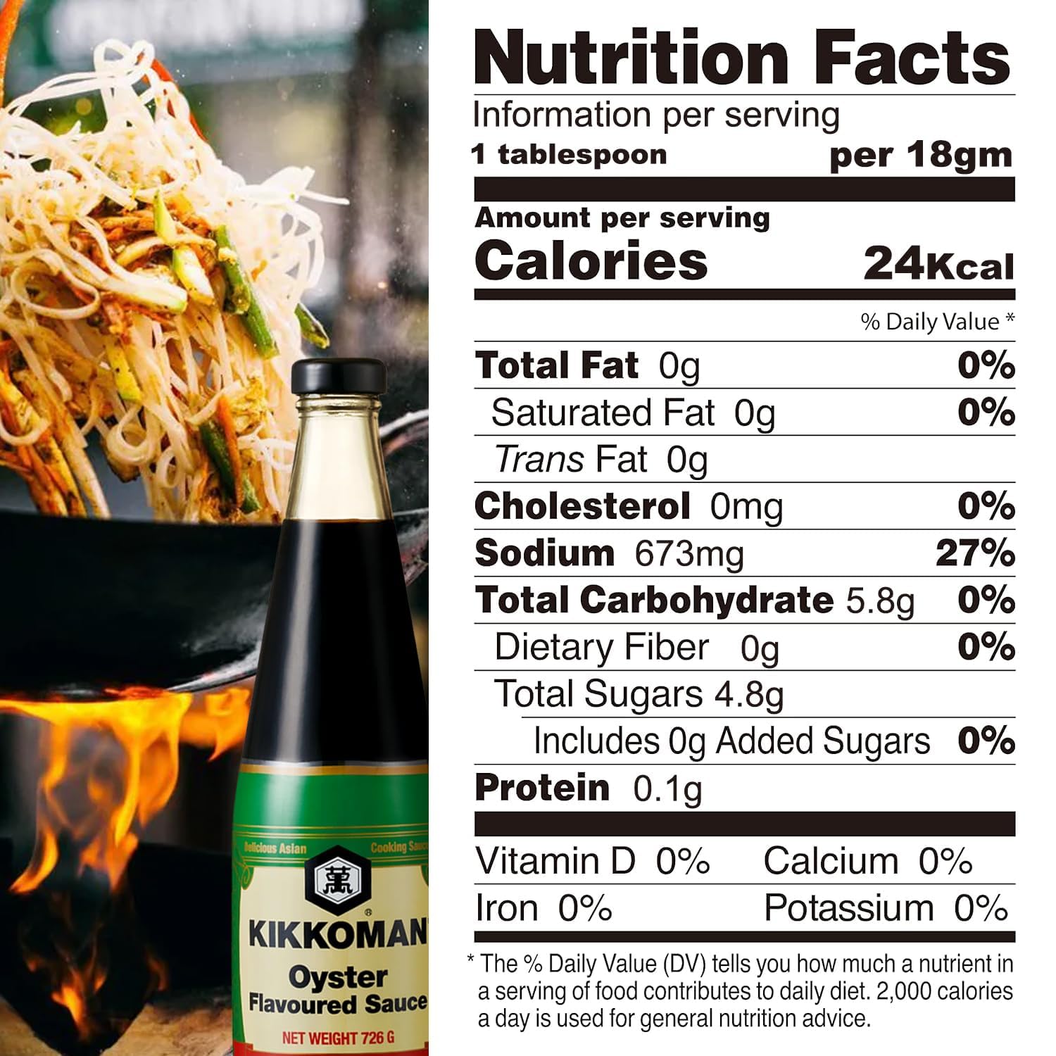 Kikkoman Soy Sauce + Oyster Flavoured Sauce, Pack of 2 (500 ml + 726 gram) - | Vegetarian - No Added Colour or Preservatives - Essential home ingredient - Image 8 thumbnail