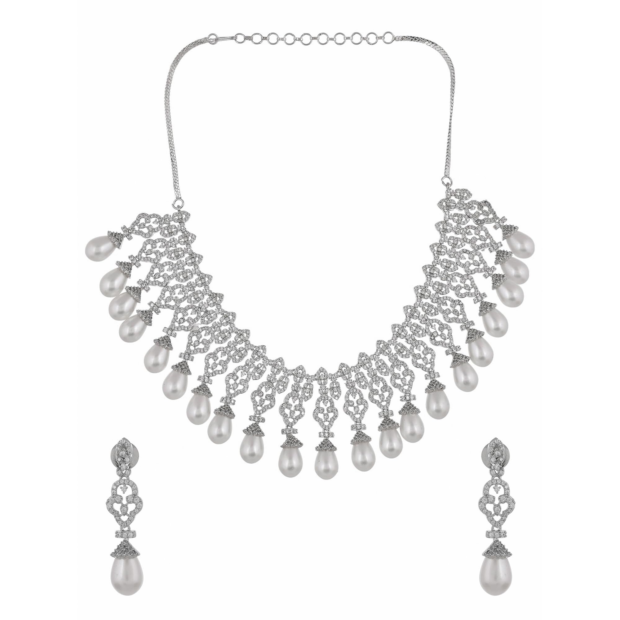 Taj Inayat Necklace Set, Luxurious Design