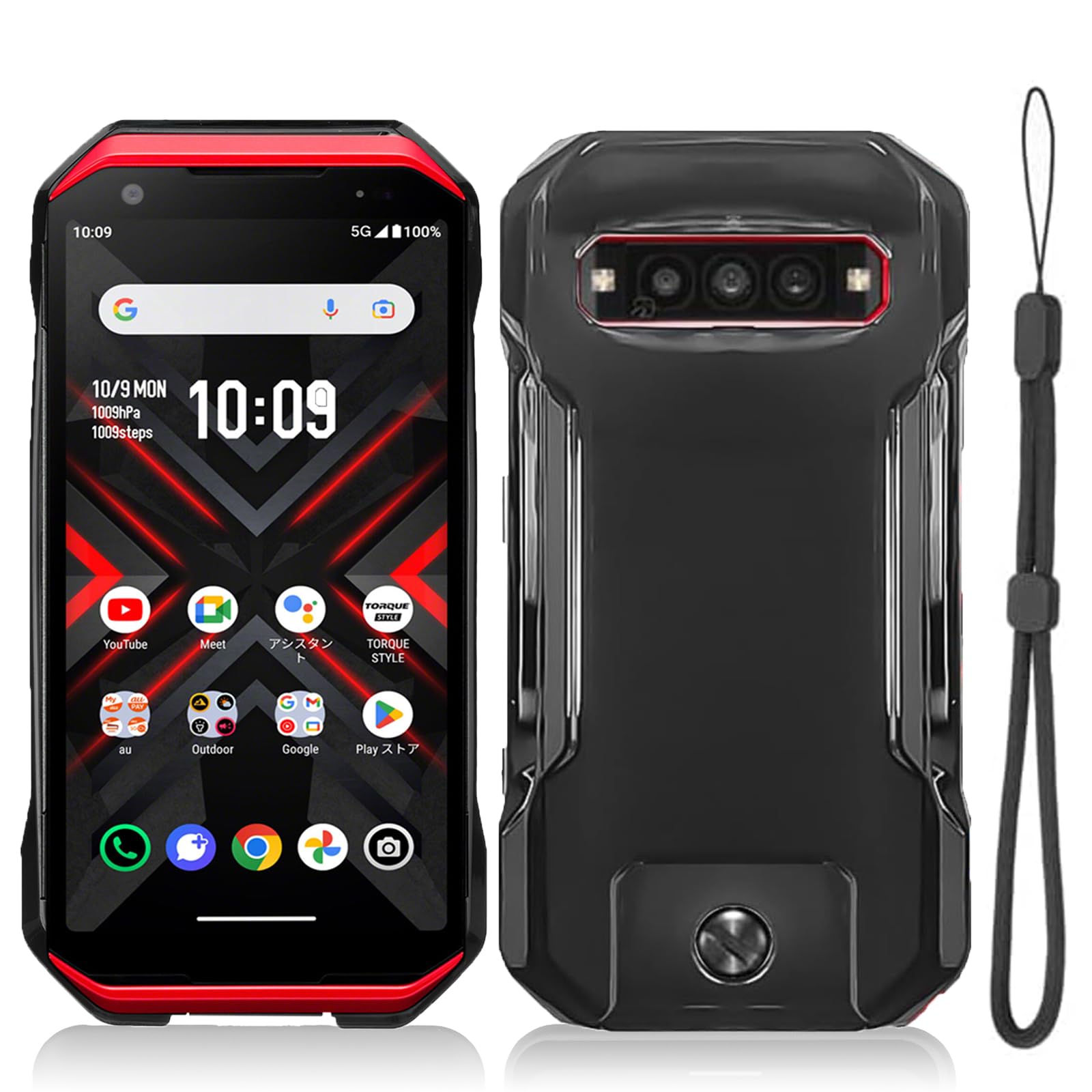 KYG03 TORQUE G06 au Android スマホ 本体 耐衝撃性